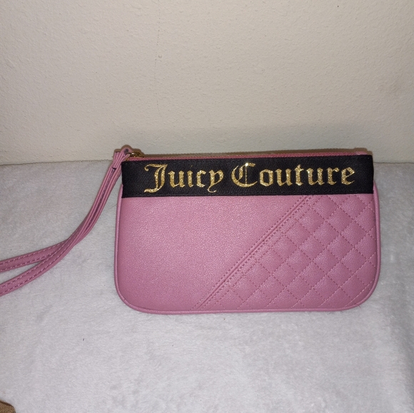 Juicy Couture Pink Wristlet - Picture 1 of 7